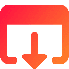 Download Browser Icon from Core Gradient Set