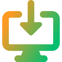 Download Computer Icon from Core Gradient Set