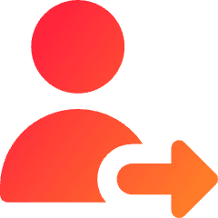 Following Icon from Core Gradient Set