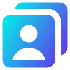 User Multiple Accounts Icon from Core Gradient Set