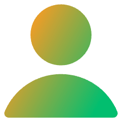 User Single Neutral Icon from Core Gradient Set