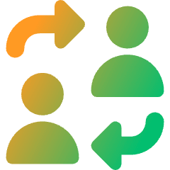 User Switch Account Icon from Core Gradient Set