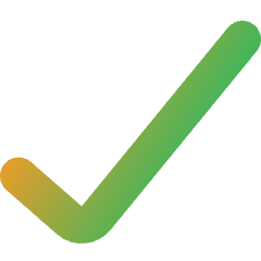 Check Icon from Core Gradient Set