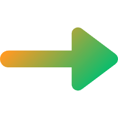End Point Triangle Icon from Core Gradient Set