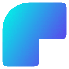 Round Corner Icon from Core Gradient Set