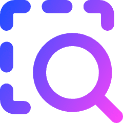 Zoom Area Icon from Core Gradient Set