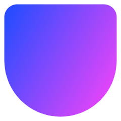 Warp Arc Lower Icon from Core Gradient Set