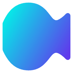 Warp Fish Icon from Core Gradient Set