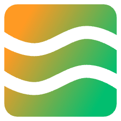 Warp Wave Icon from Core Gradient Set
