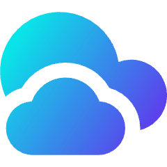 Clouds Icon from Core Gradient Set