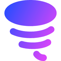 Hurricane Icon from Core Gradient Set