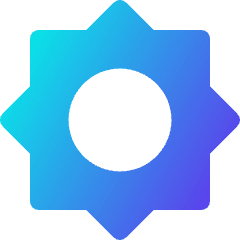 Sun Icon from Core Gradient Set