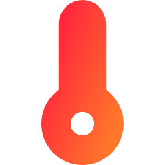 Thermometer Icon from Core Gradient Set