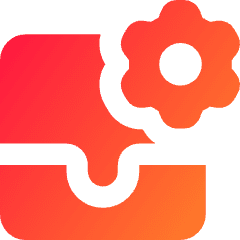 Inbox Setting Gear Icon from Core Gradient Set