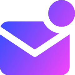 Mail Notification Icon from Core Gradient Set