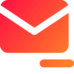 Mail Subtract Icon from Core Gradient Set