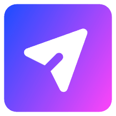 Send Email Square Icon from Core Gradient Set