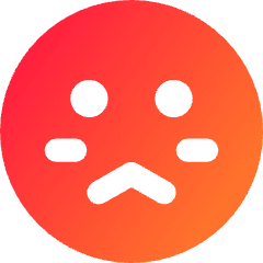 Smiley Blush Icon from Core Gradient Set