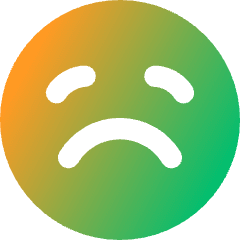 Smiley Crying 1 Icon from Core Gradient Set