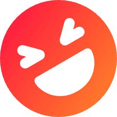 Smiley Laughing 3 Icon from Core Gradient Set