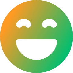 Smiley Very Happy 2 Icon from Core Gradient Set