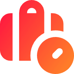 Baggage Scale Icon from Core Gradient Set