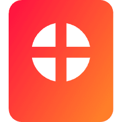 Passport Icon from Core Gradient Set