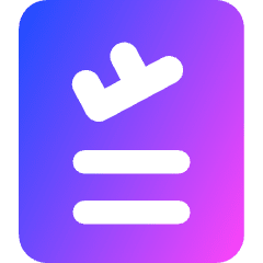 Plane Flight Board Icon from Core Gradient Set