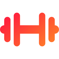 Dumbell Icon from Core Gradient Set