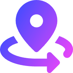 Sync Location Icon from Core Gradient Set