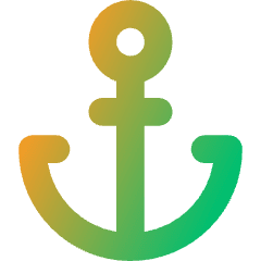 Anchor Icon from Core Gradient Set