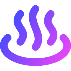 Hot Spring Icon from Core Gradient Set