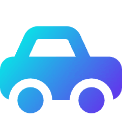 Car 1 Icon from Core Gradient Set