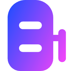 Car Top Sliding Door Right Icon from Core Gradient Set