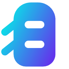 Car Top Two Door Open 2 Icon from Core Gradient Set