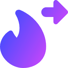 Fire Exit Icon from Core Gradient Set