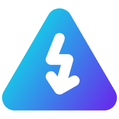 High Voltage Icon from Core Gradient Set