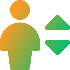 Lift Icon from Core Gradient Set