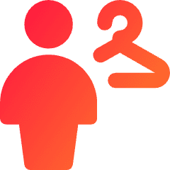 Locker Room Man Icon from Core Gradient Set