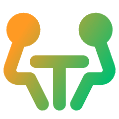 Meeting Room Icon from Core Gradient Set