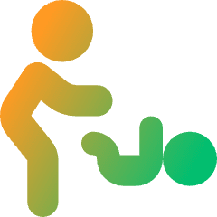Nursery 2 Icon from Core Gradient Set