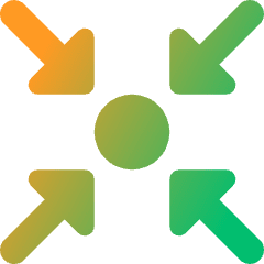 Signage Meeting Point Icon from Core Gradient Set