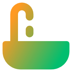 Sink Icon from Core Gradient Set