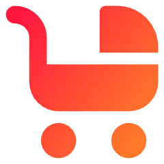 Stroller Icon from Core Gradient Set