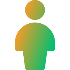 Toilet Man Icon from Core Gradient Set