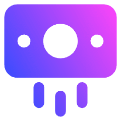 Payment Cash Out 3 Icon from Core Gradient Set