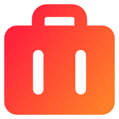 Bag Suitcase 3 Icon from Core Gradient Set