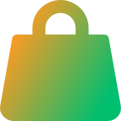 Shopping Bag Hand Bag 2 Icon from Core Gradient Set