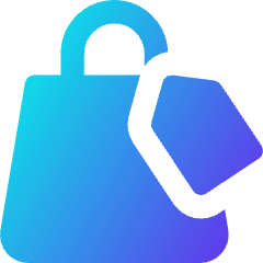 Shopping Bag Hand Bag Price Tag Icon from Core Gradient Set