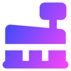 Mall Icon from Core Gradient Set